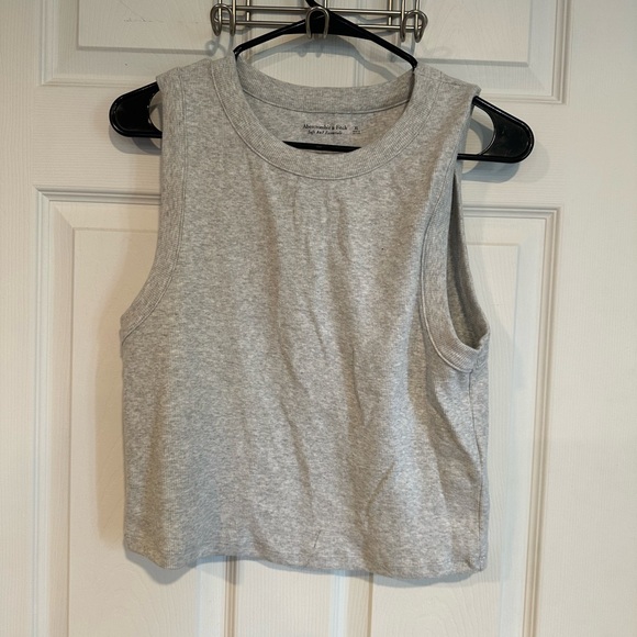 Abercrombie & Fitch Essential Rib Crew Tank - Picture 6 of 11